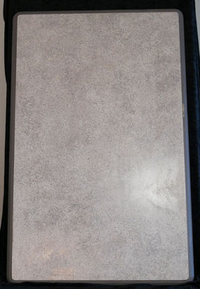 Billede af Bordplade - lys gråmeleret - 62 x 98 cm. (Brugt)
