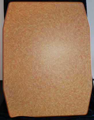 Billede af Bordplade - Lys brun meleret 90 x 70 cm. (Brugt)