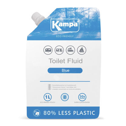 Billede af Kampa Blue Toilet Fluid 1,0L. - Eco Pouch